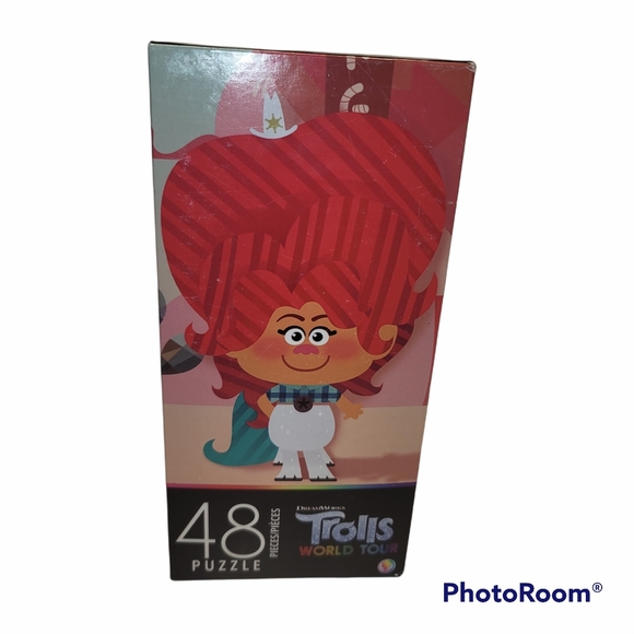 Trolls World Tour 48 Piece Puzzle 11" x 15"  Delta Dawn Hickory CARDINAL NEW - Picture 4 of 4